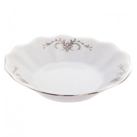 Розетка 11 см  Thun &quot;Констанция /Серый орнамент /отводка платина&quot;  / 157591