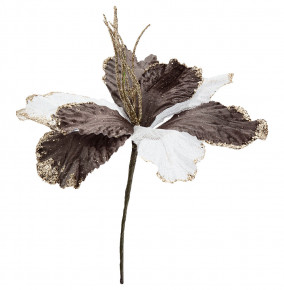 Цветок искусственный 26 см  LEFARD "Пуансетия" / 215302