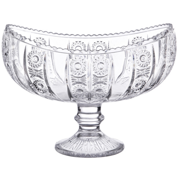 Конфетница 18 х 10,5 х 14 см н/н  LEFARD &quot;MUZA CRYSTAL&quot; / 187592