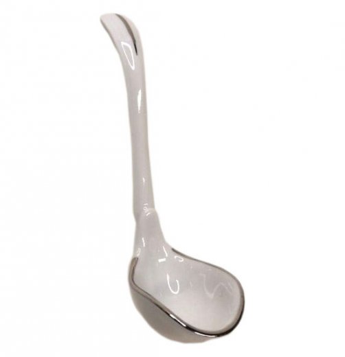 Ложка 10 см для горчичника  Thun "Бернадотт /Платиновый узор" / 276153 — 