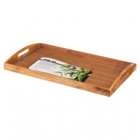 Поднос 50 х 30 х 5 см прямоугольный с ручками &quot;Agness&quot; / 195759