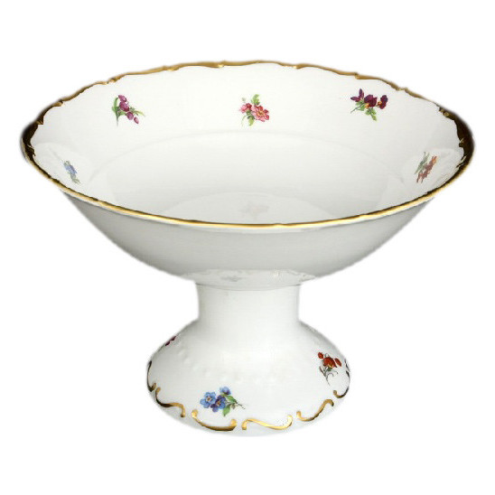 Фруктовница 23 см н/н  Bohemia Porcelan Moritz Zdekauer 1810 s.r.o. &quot;Анжелика 852 /Мелкие цветы&quot; / 027632