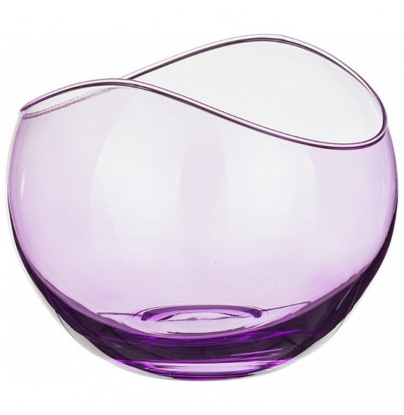 Ваза для цветов 17,5 см фиолетовая  Crystalex CZ s.r.o. &quot;Gondola&quot; / 094699