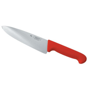Шеф-нож 20 см  P.L. Proff Cuisine "PRO-Line" красный / 316408