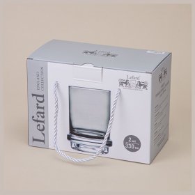 Стаканы для воды/сока 330 мл 2 шт  LEFARD &quot;trendy purple&quot; / 343545