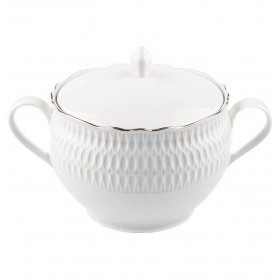 Супник 2,7 л  Cmielow &quot;Cофия /Отводка платина&quot; / 292168