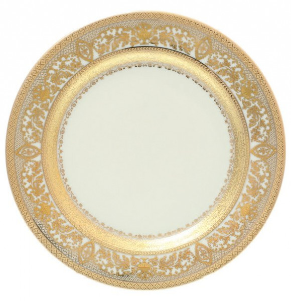 Набор тарелок 20 см 6 шт  Falkenporzellan &quot;Констанц /Величественное золото&quot; крем. / 137652