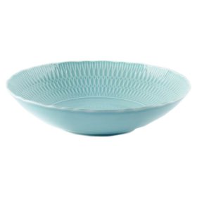 Тарелка 22 см 1 шт глубокая  Cmielow &quot;София /Голубая глазурь&quot; / 246661