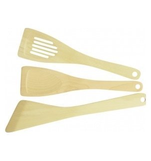 Набор лопаток 3 предмета деревянные "Tescoma / WOODY" / 141929 — 