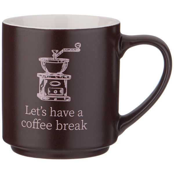 Кружка 350 мл  LEFARD &quot;Coffeemania /Let is have a coffee break&quot; / 337439
