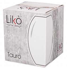 Ваза для цветов 20 см  LIKO' "Tauro /Grey" / 245069