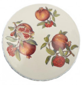 Тортница 33 см н/н  Artigianato Ceramico by Caroline "Artigianato ceramico /Гранат" / 232991