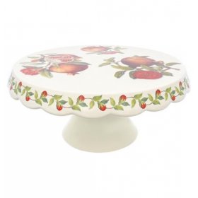 Тортница 33 см н/н  Artigianato Ceramico by Caroline "Artigianato ceramico /Гранат" / 232991