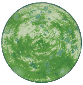 Тарелка 27 см плоская зеленая  RAK Porcelain "Peppery" / 314783