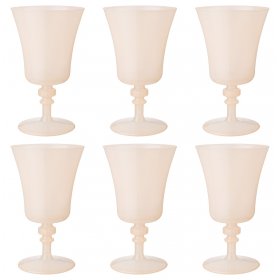 Бокалы для белого вина 300 мл 6 шт  Rakle &quot;Iconic ivory&quot; / 328645