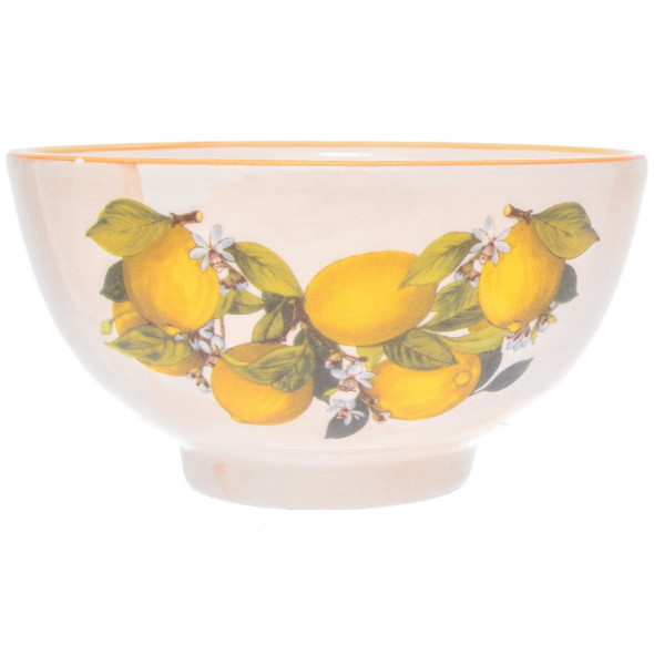 Салатник 13,5 см  Ceramica Cuore &quot;Лимоны&quot; / 226257