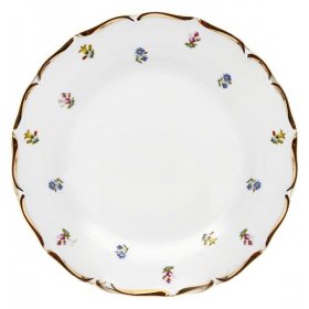 Набор тарелок 25 см 6 шт  Jeremy s.r.o. &quot;Офелия /Мелкие цветы /Широкая кайма&quot; / 133032