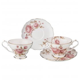 Набор чайных пар 300 мл 2 шт  LEFARD &quot;астра&quot; / 189109