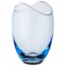 Ваза для цветов 25 см голубая  Crystalex CZ s.r.o. "Gondola" / 094707