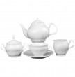 Чайный сервиз на 6 персон 15 предметов  Thun &quot;Бернадотт /Без декора&quot; / 122908