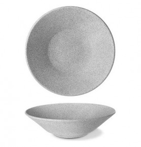 Тарелка для пасты 27 см 1 шт неглазурованная  G.Benedikt "Optimo granit /Светло-серый" / 276699