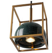 Подвесной светильник Cloyd TESSER P1 / латунь - зелен.камень / 311192