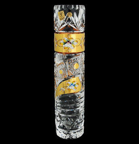 Ваза для цветов 30,5 см  Aurum Crystal "Хрусталь с золотом" / 034992