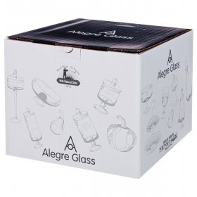 Фруктовница 24 х 24,5 см н/н  Alegre Glass &quot;amber&quot; / 313676