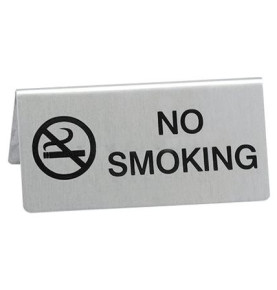 Табличка 12 х 5 см настольная  P.L. Proff Cuisine "NO SMOKING" / 315251