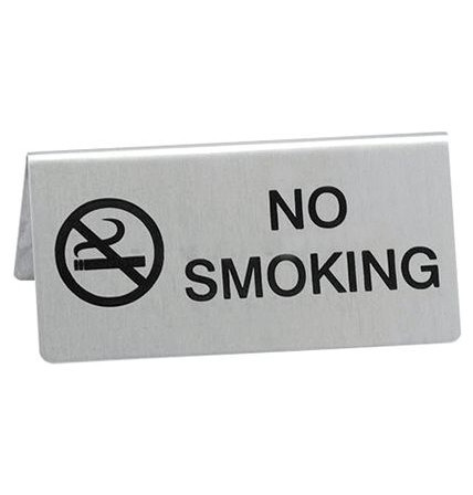 Табличка 12 х 5 см настольная  P.L. Proff Cuisine &quot;NO SMOKING&quot; / 315251
