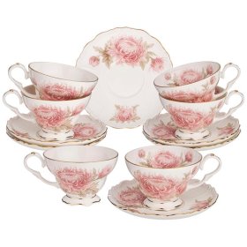 Набор чайных пар 300 мл 6 шт  LEFARD &quot;Астра&quot; / 189110