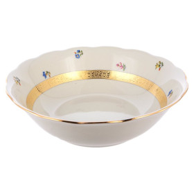 Салатник 23 см  Epiag &quot;Аляска /Золотая лента /Мелкие цветы /3052 /СК&quot; / 166749