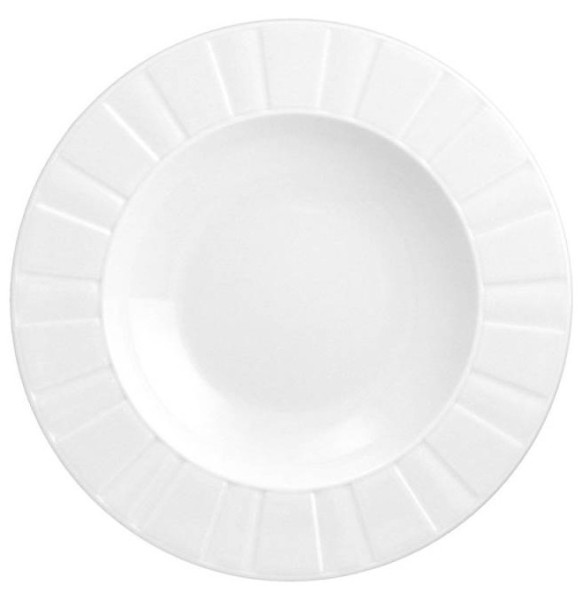 Набор тарелок 23 см 6 шт глубокие  Cmielow &quot;Октава /Без декора&quot; / 303022