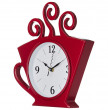 Часы настенные 26 х 30 см кварцевые красные  LEFARD &quot;CHEF KITCHEN&quot; / 187939