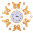 Часы настенные 60 см кварцевые круглые &quot;Бабочки /GALAXY&quot; / 234090