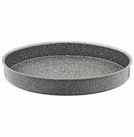 Набор противней  28-32-34 см антипригарное покрытие круглые серые  O.M.S. Collection &quot; GRANITE OVEN TRAYS&quot; / 295682