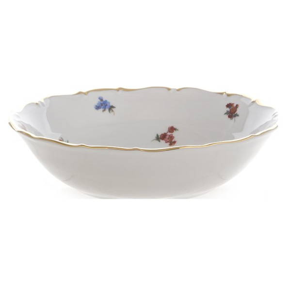 Набор салатников 19 см 6 шт  Bavarian Porcelain &quot;Мария-Тереза /Мелкие цветы /Отводка золото&quot; / 099022