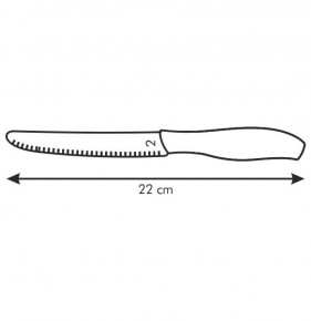Столовые приборы 6 предметов Столовый нож 12 см  Tescoma "SONIC" / 247525