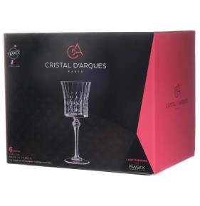 Бокалы для красного вина 270 мл 6 шт  AS Crystal Bohemia "Даймонд /Royal" / 310566