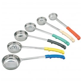 Половник для соуса 120 мл пластиковая зеленая ручка / 318422