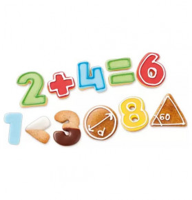 Формочки для выпечки печенья 21 шт Цифры  Tescoma "DELÍCIA KIDS" / 247517
