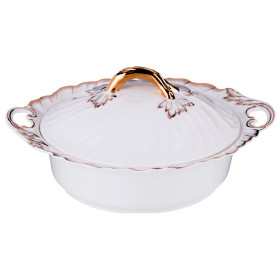 Блюдо 29 х 25 х 14 см с крышкой LEFARD "Зефир" / 192573