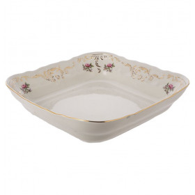 Салатник 25 см квадратный  Thun &quot;Бернадотт /Розалия /СК&quot; / 134106