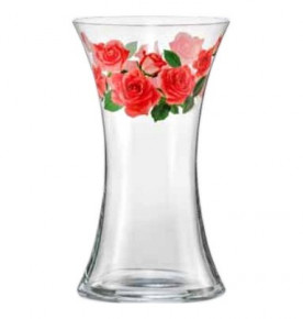 Ваза для цветов 25,5 см  Crystalex CZ s.r.o. "Розы" 2 / 046634