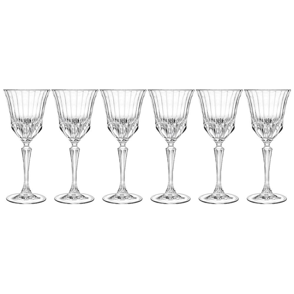 Бокалы для белого вина 220 мл 6 шт  RCR Cristalleria Italiana SpA &quot;Адажио /Без декора&quot; / 117010