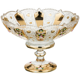 Фруктовница 25 х 17 см н/н &quot;LEFARD GOLD GLASS&quot; / 187583