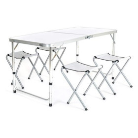 Набор мебели складной (стол 120 х 60 х 70 см + 4 стула)  Banquet &quot;Бильбао&quot; / 213072