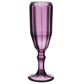 Бокалы для шампанского 150 мл 6 шт розовые  LEFARD "Muza Color /Рокки" / 193000