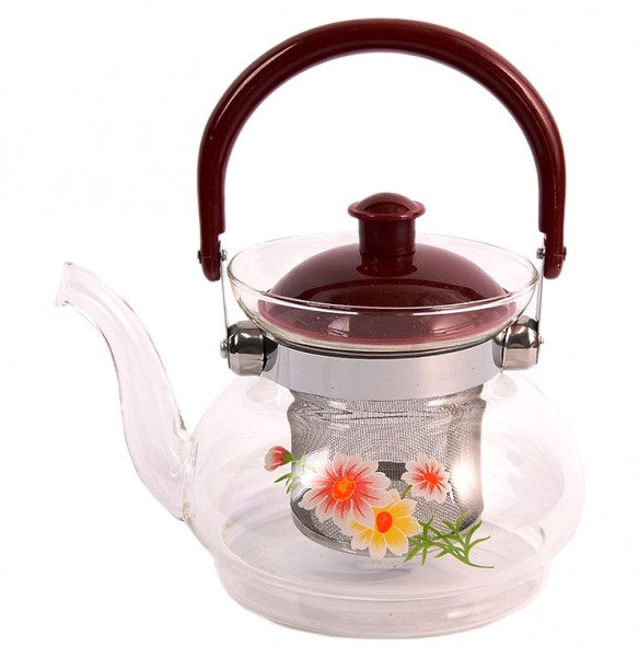 Заварочный чайник с ситечком &quot;Royal Classics /Цветы&quot; / 150522