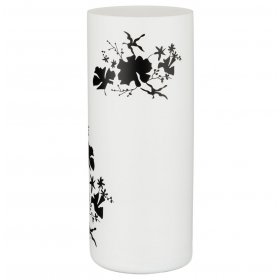 Ваза для цветов 26 см  Crystalex CZ s.r.o. &quot;White and Black&quot; / 211204